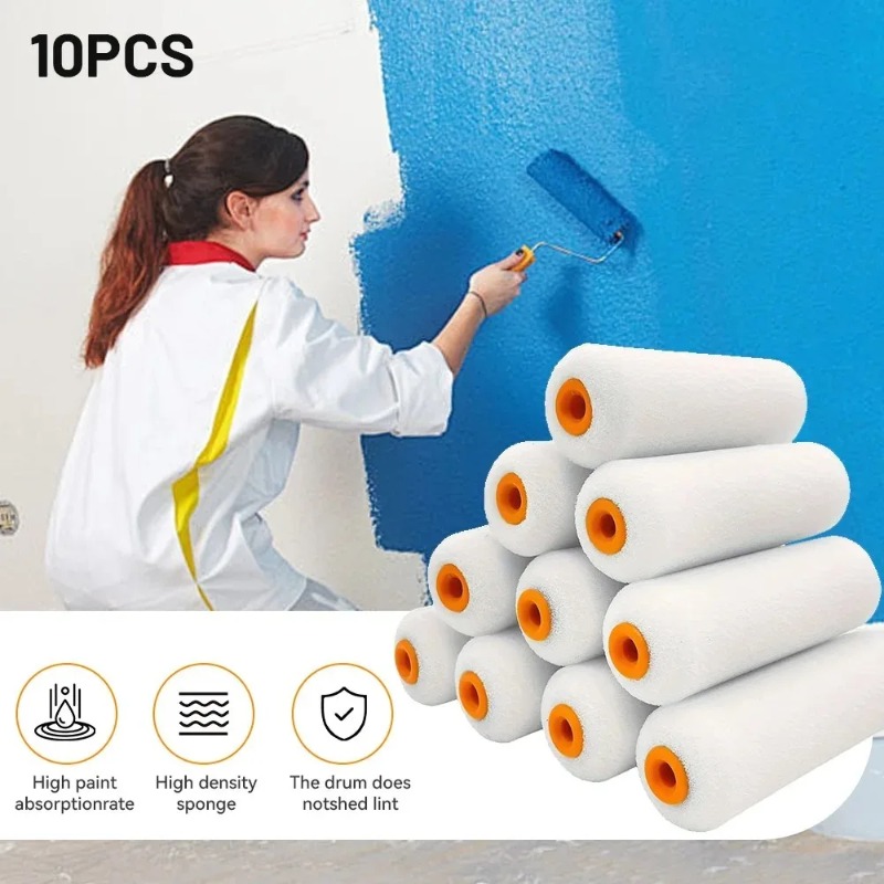 Miniature Painting Set - 10PCS 100mm Mini White Durable Foam