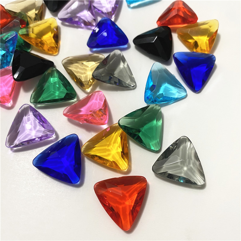 Board Game Hegemony - 10Pcs Acrylic Plastic 23*23*23mm Clear Triangle