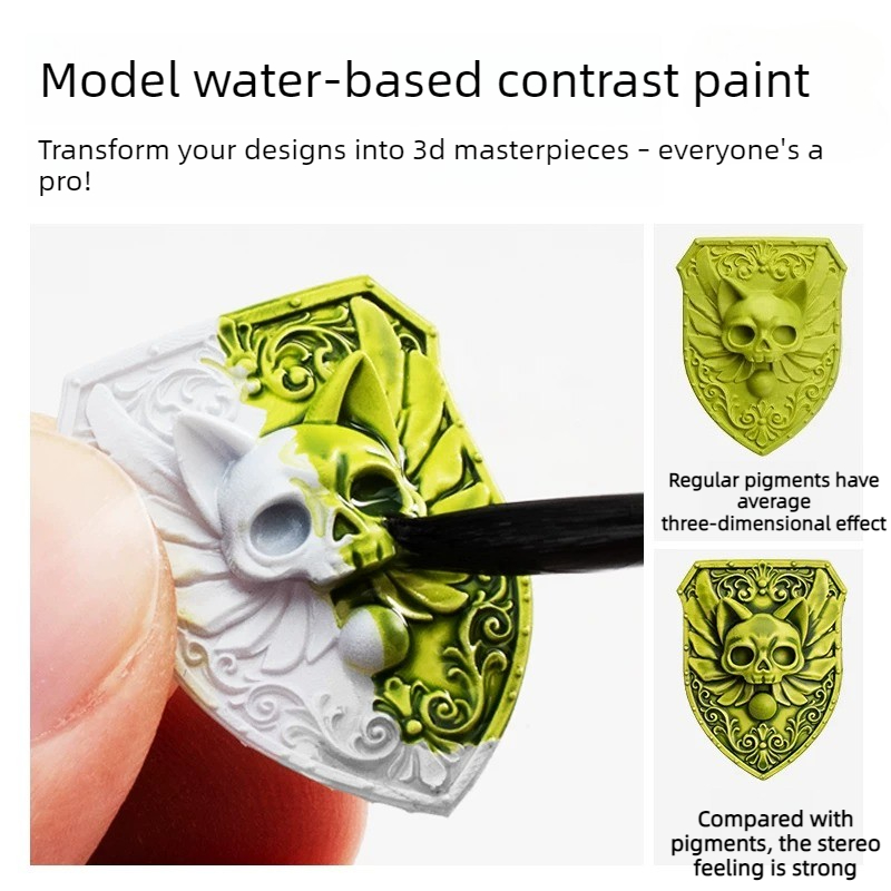 Miniature Painting Set - Model Water-based Comparison Pigment Comparison Paint