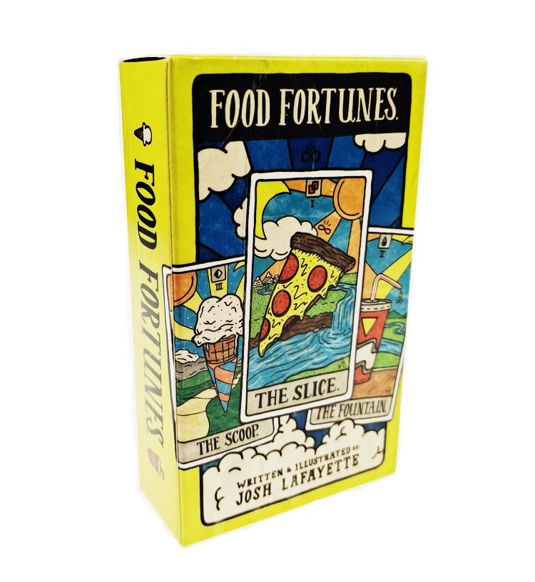 Board Game Of Life - New 78 Illustrated Food&Drink Cards Tarot