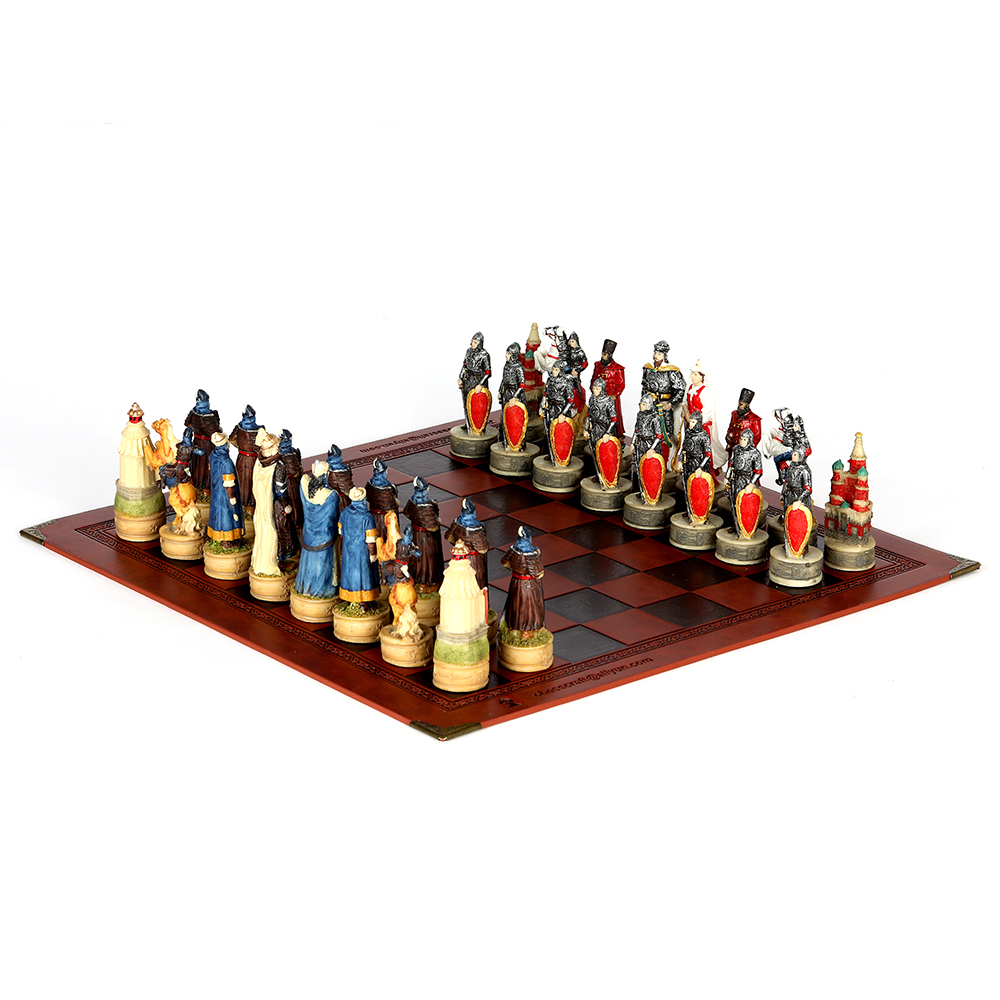 Board Game Yearbook - War-themed Chess Set Genghis Khan Vs.