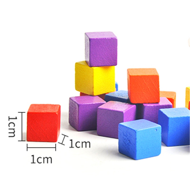100Pcs/lots 10mm Wood Cubes Co - Board Game Hegemony ulasan dan harga