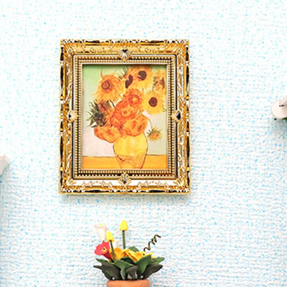 1/12 Dollhouse Miniature Oil P - Miniature Painting Set ulasan dan harga