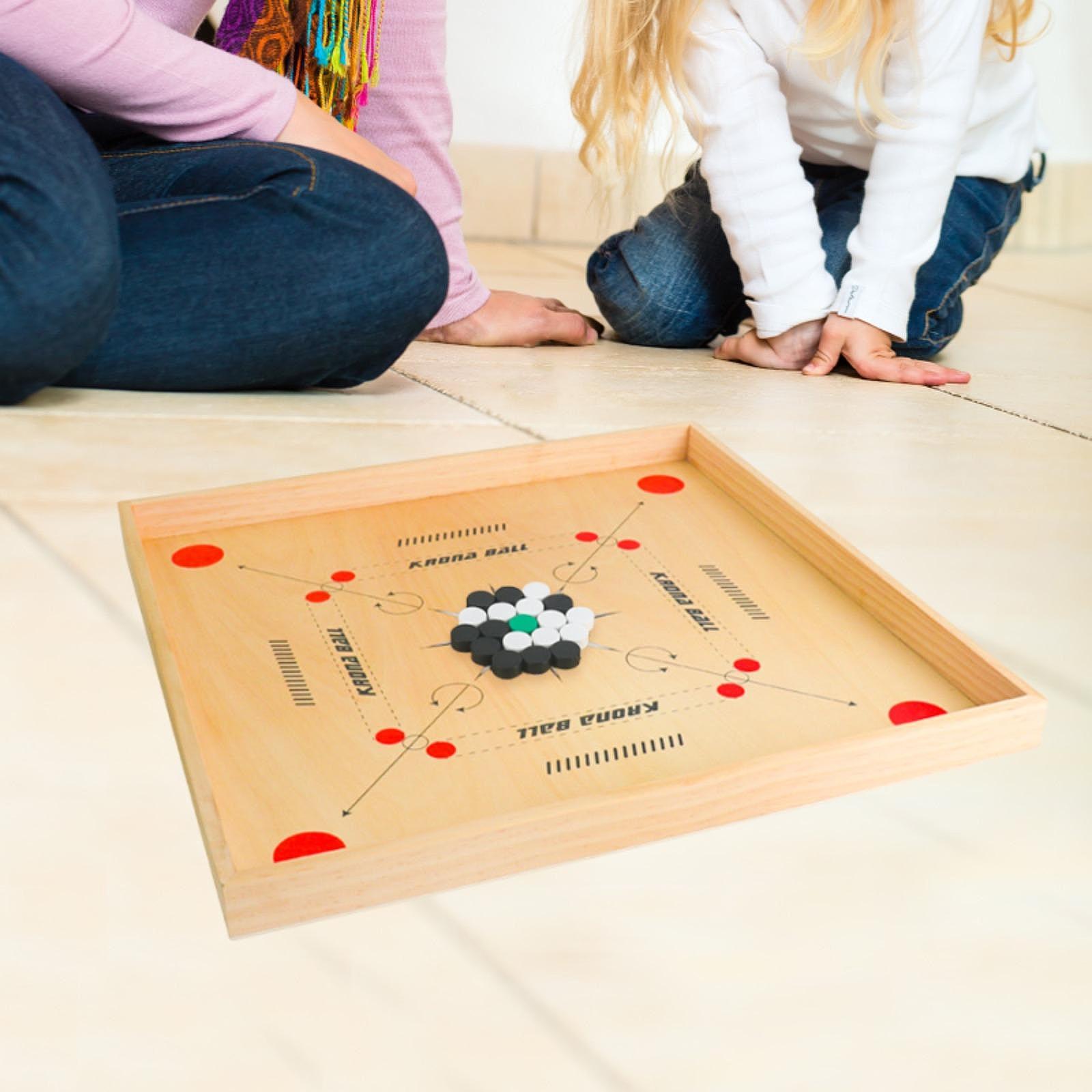 Carrom Board Set Board Game 18 - Board Game Dune ulasan dan harga