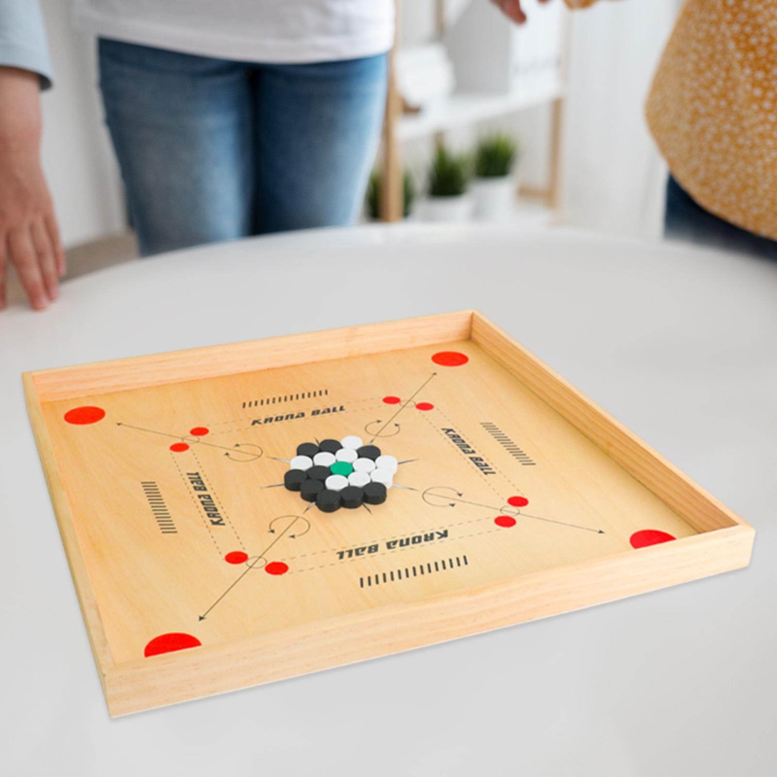 Carrom Board Set Board Game 18 - Board Game Dune ulasan dan harga