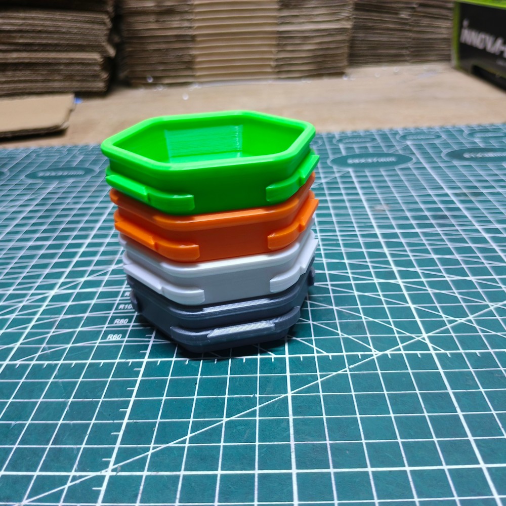 Token Tray Board Game Storage  - Board Game Hegemony ulasan dan harga