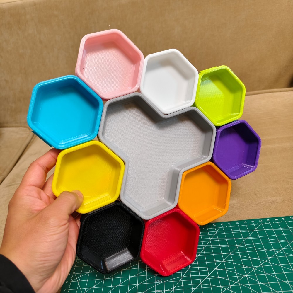 Token Tray Board Game Storage  - Board Game Hegemony ulasan dan harga
