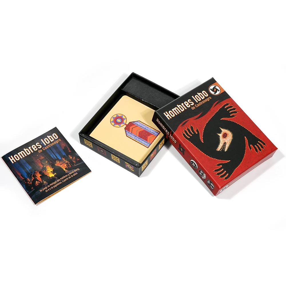 Hombres Lobo de Castronegro Ca - Board Game Werewolf ulasan dan harga
