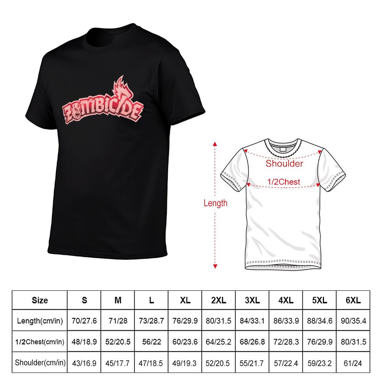 Zombicide BoardGame T-Shirt Ca - Board Game Zombicide ulasan dan harga