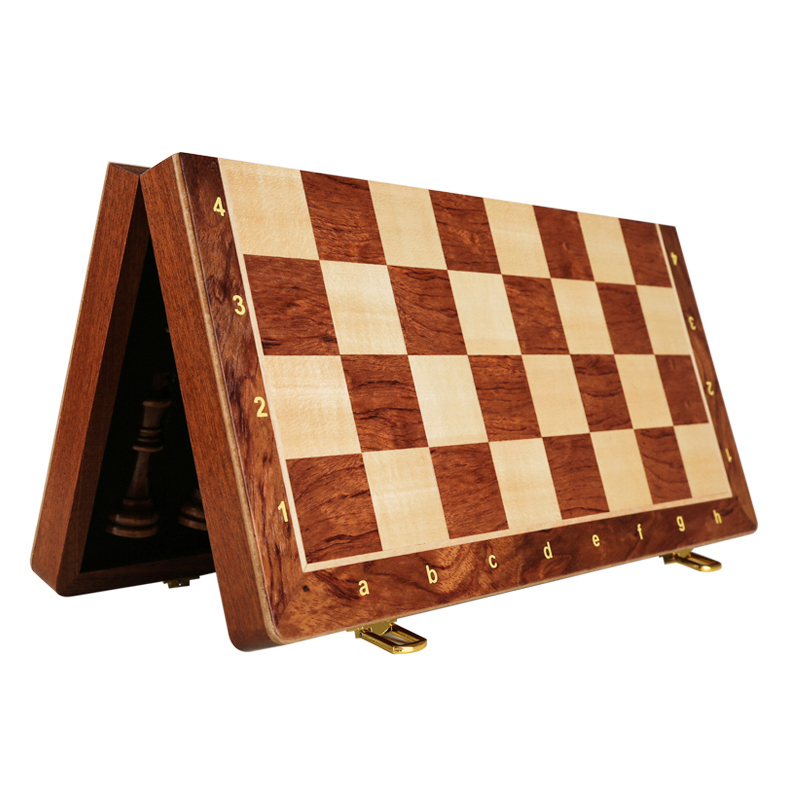 Chess Set Top Grade Wooden Fol - Board Game Yearbook ulasan dan harga