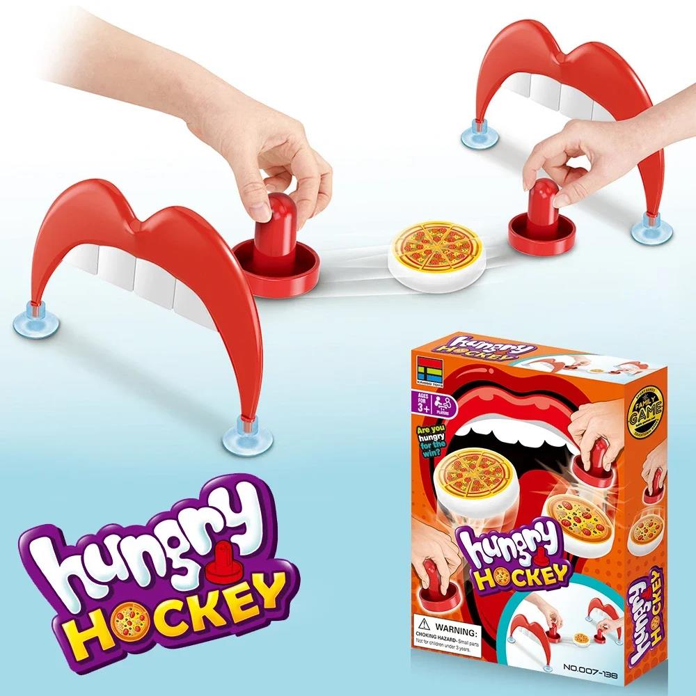 Desktop Pizza Ice Hockey Toy b - Board Game Harmonies ulasan dan harga