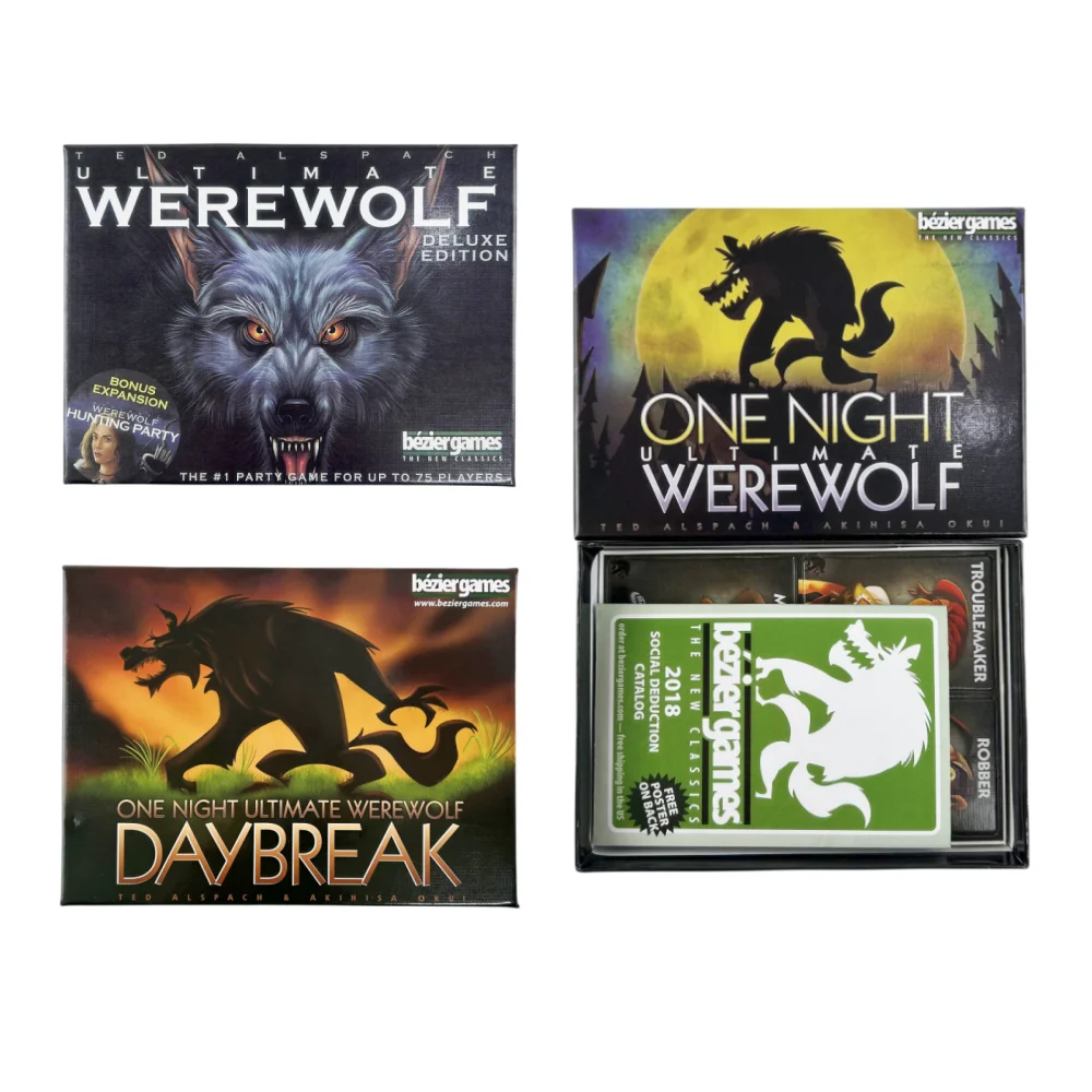 One Night Ultimate Werewolf Ca - Board Game Werewolf ulasan dan harga
