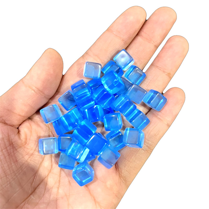100pcs/set 8mm Clear Cube Dice - Board Game Hegemony ulasan dan harga