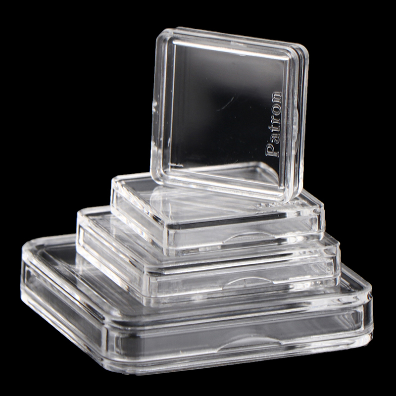 10PCS Square Clear Plastic Pro - Board Game Hegemony ulasan dan harga