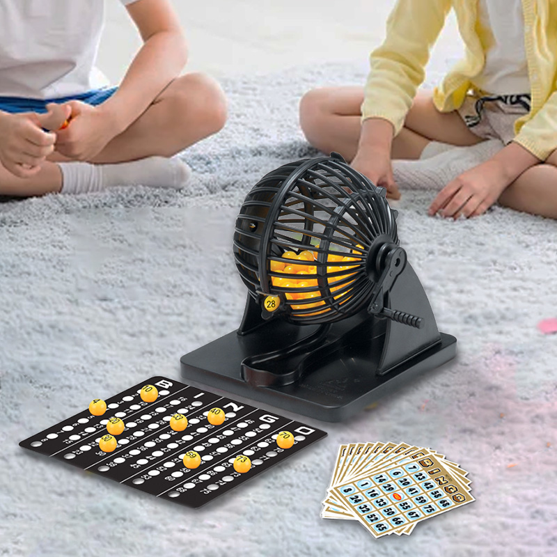 Bingo Lottery Machine Cage Swe - Board Game Maker ulasan dan harga