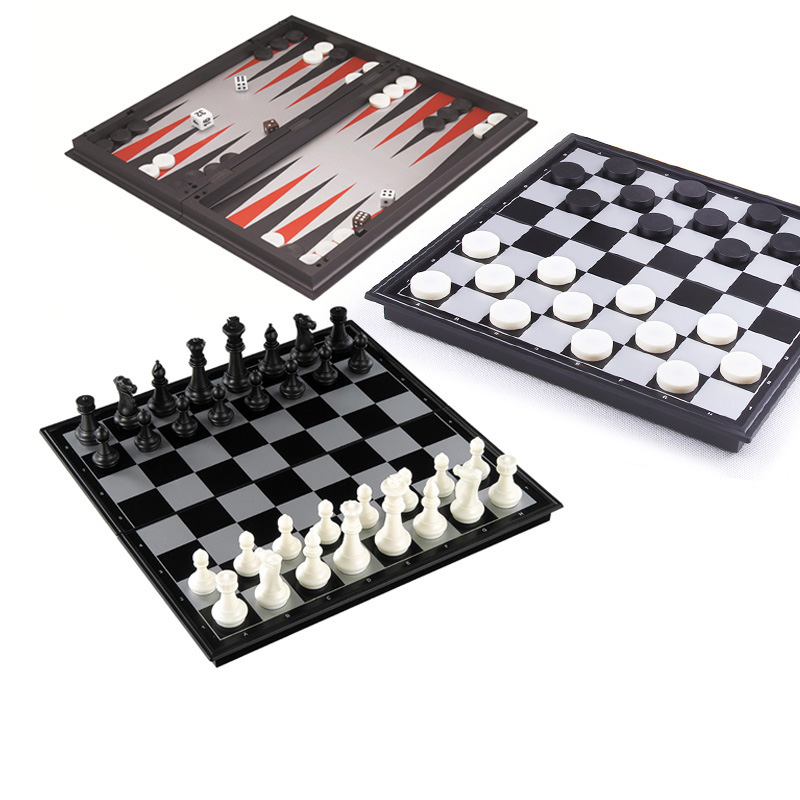 Foldable Magnetic Chess Checke - Board Game Yearbook ulasan dan harga