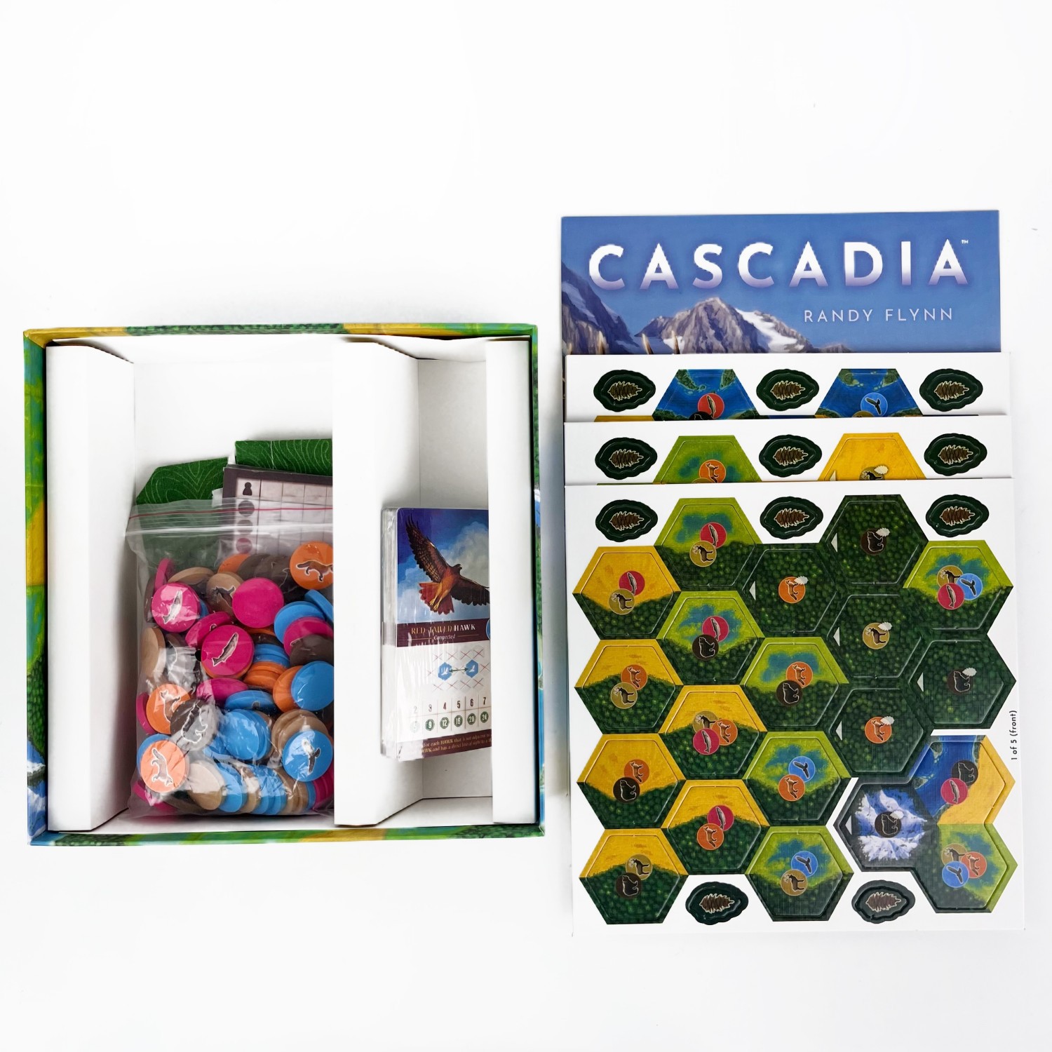 Cascadia Boardgame | Strategic - Board Game Harmonies ulasan dan harga