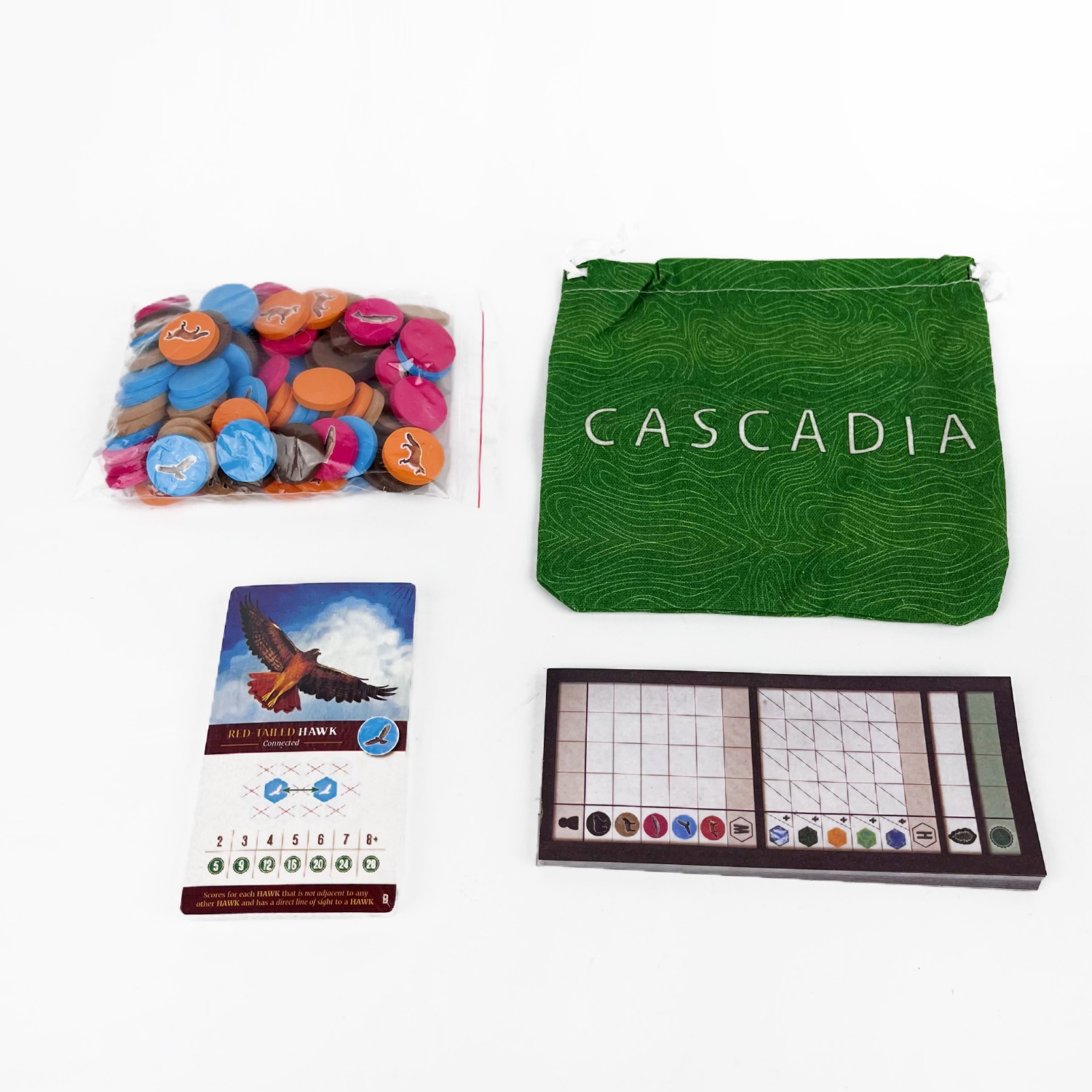 Cascadia Boardgame | Strategic - Board Game Harmonies ulasan dan harga