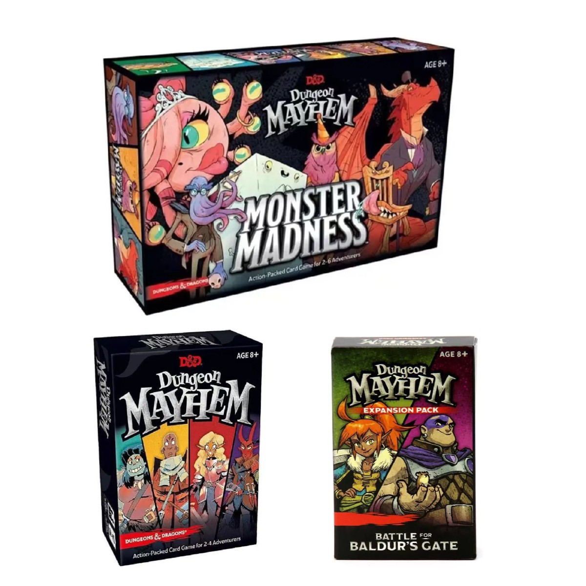Baldur's Gate Dungeon Mayhem B - Board Game Harmonies ulasan dan harga