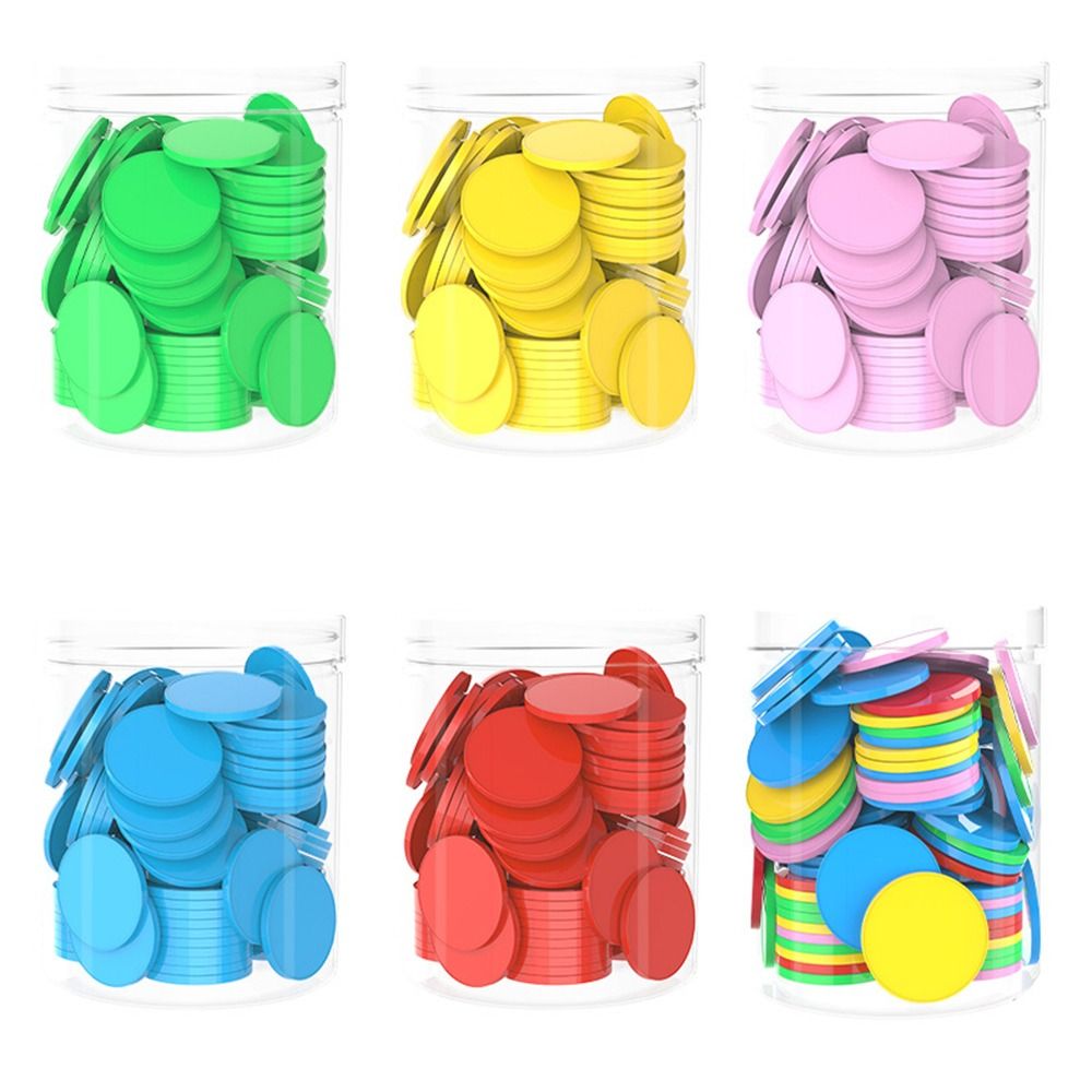 100pcs Plastic Counting Chips  - Board Game Hegemony ulasan dan harga