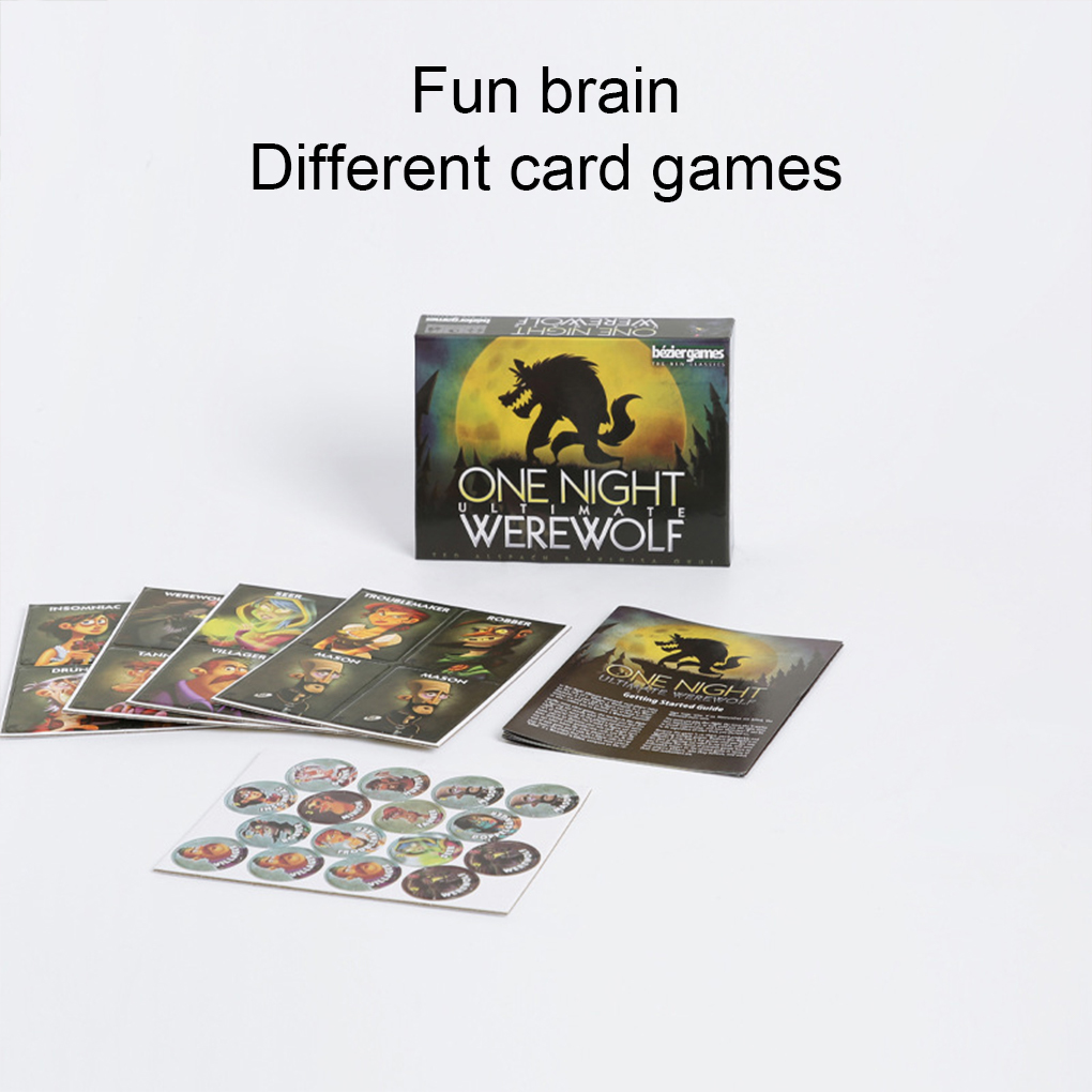 One Night Ultimate Werewolf Ca - Board Game Werewolf ulasan dan harga