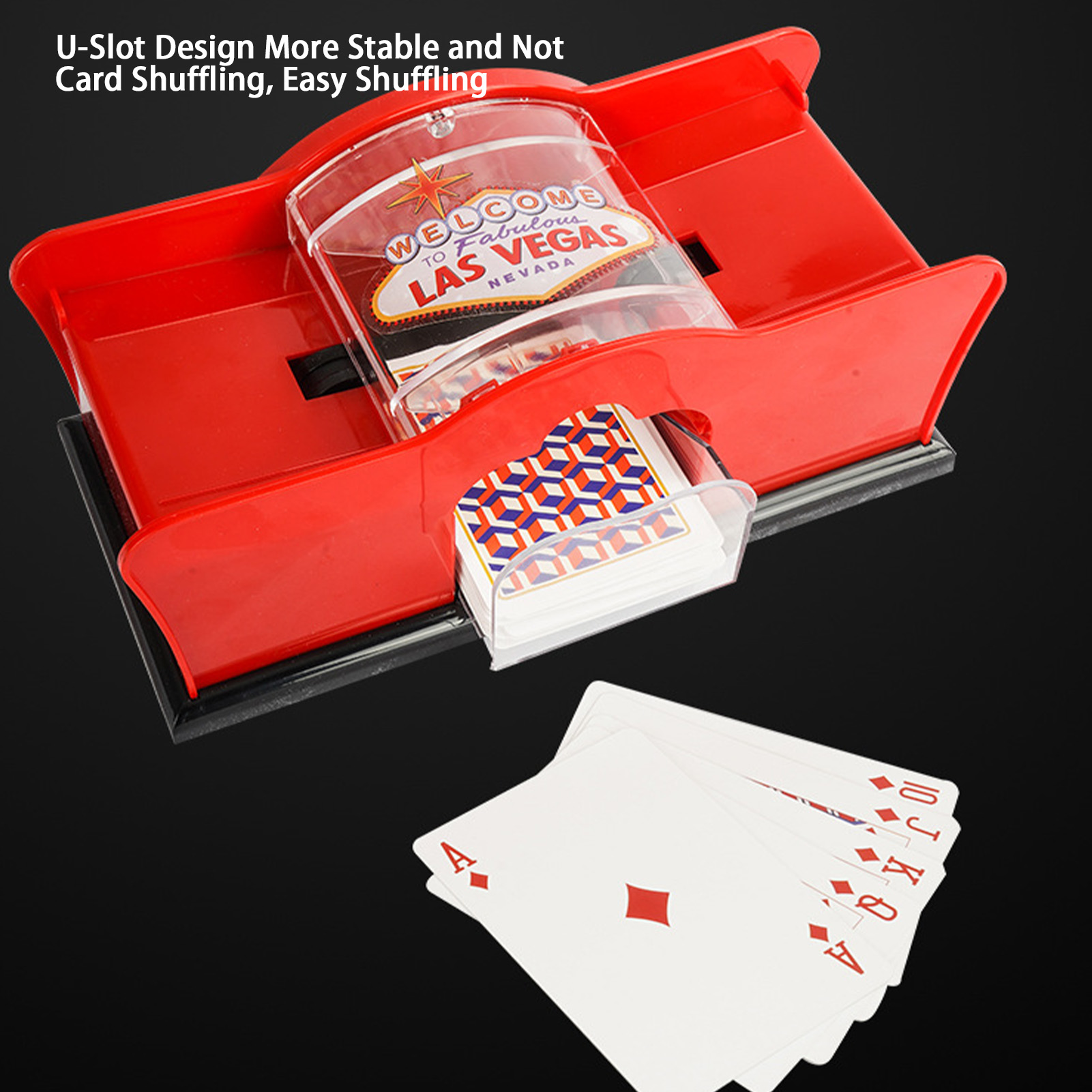 Manual Poker Card Shuffler Shu - Board Game Maker ulasan dan harga