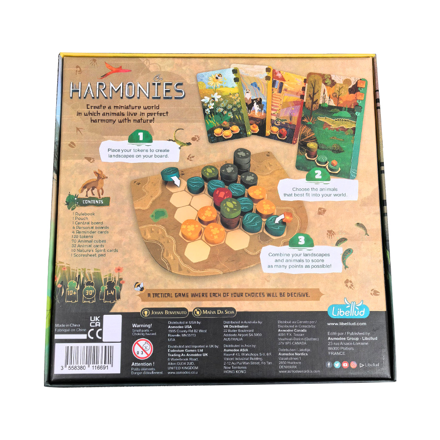 Harmonies - Board Games - Crea - Board Game Harmonies ulasan dan harga