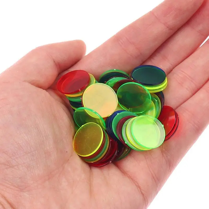 50/100/200pcs 19mm Chips Plast - Board Game Hegemony ulasan dan harga
