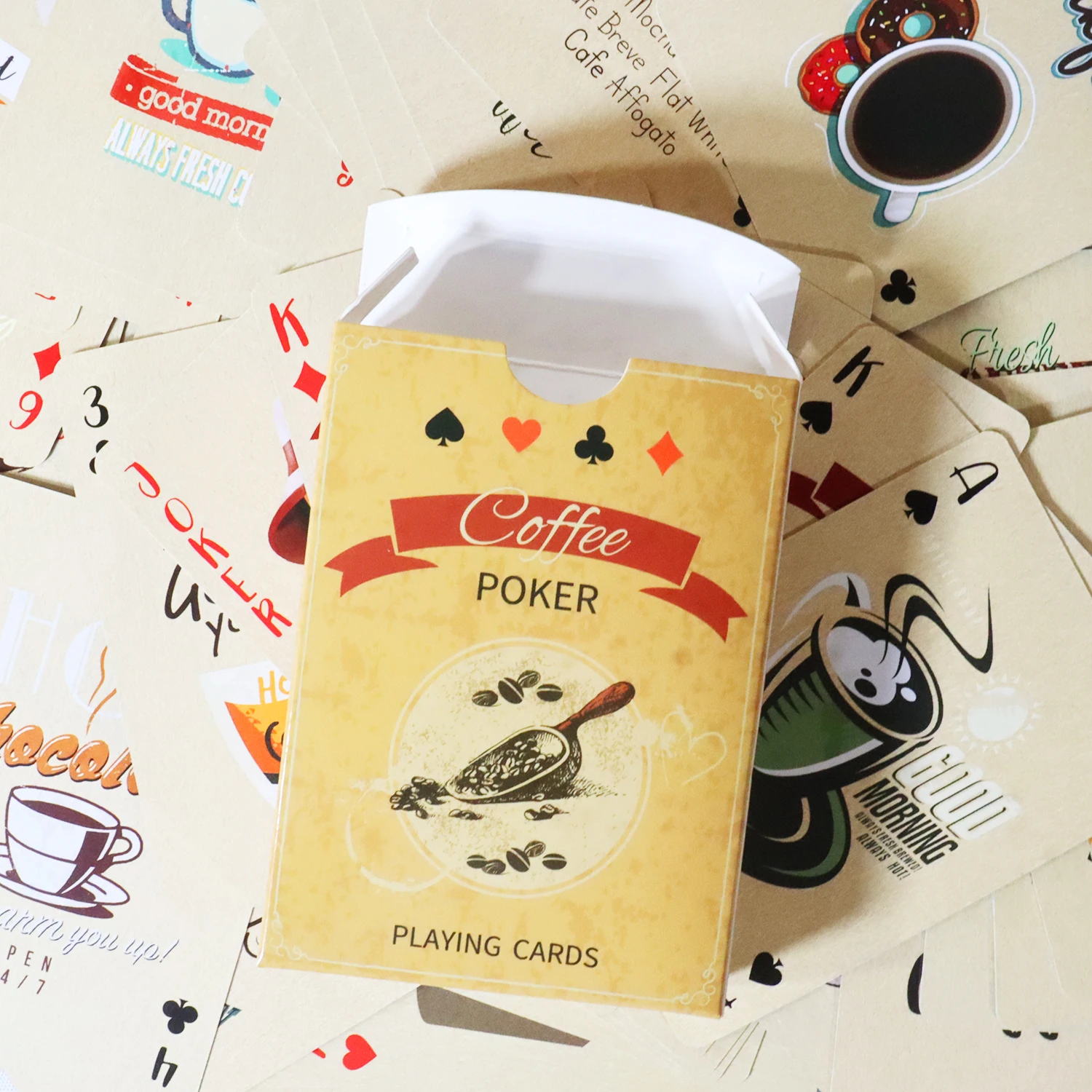 Coffee Paper Playing Cards Vin - Board Game Yearbook ulasan dan harga