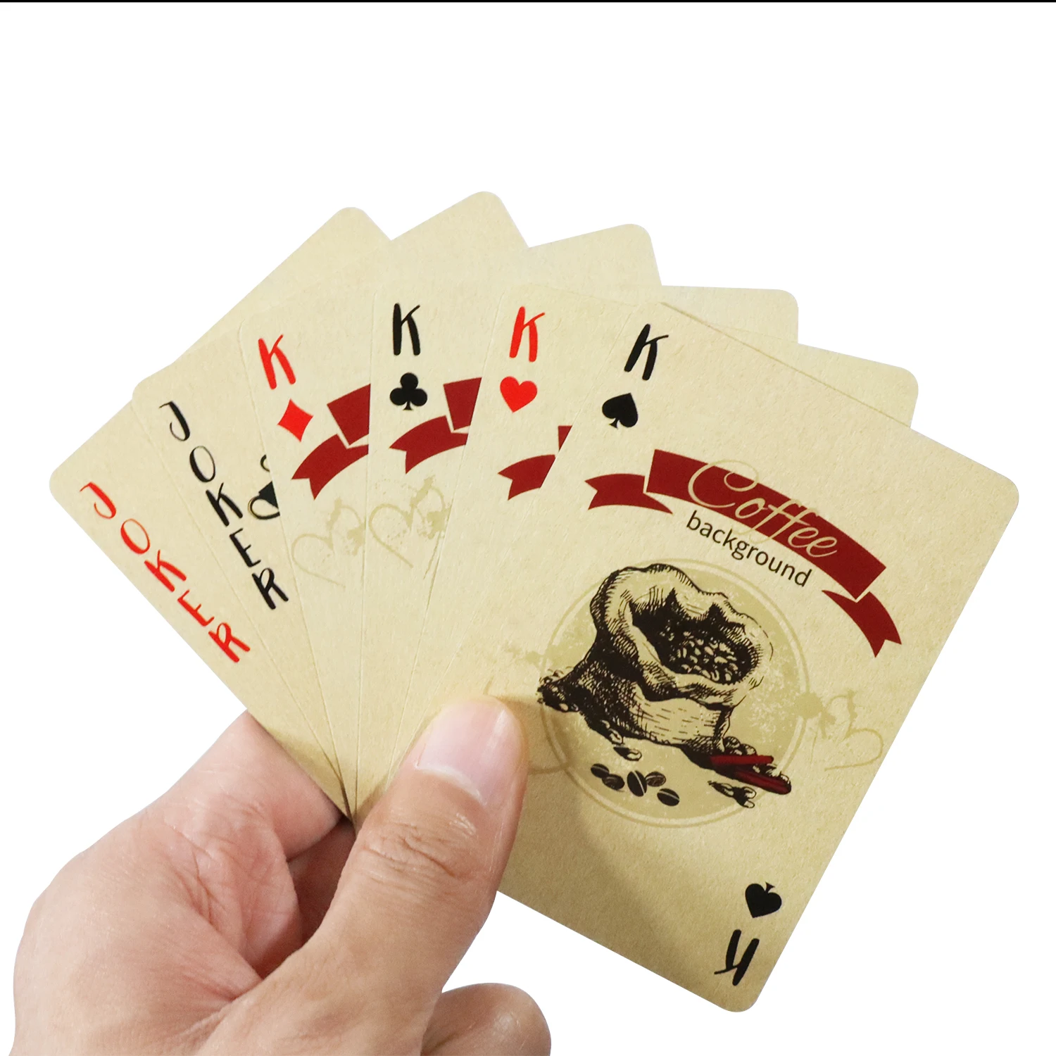 Coffee Paper Playing Cards Vin - Board Game Yearbook ulasan dan harga