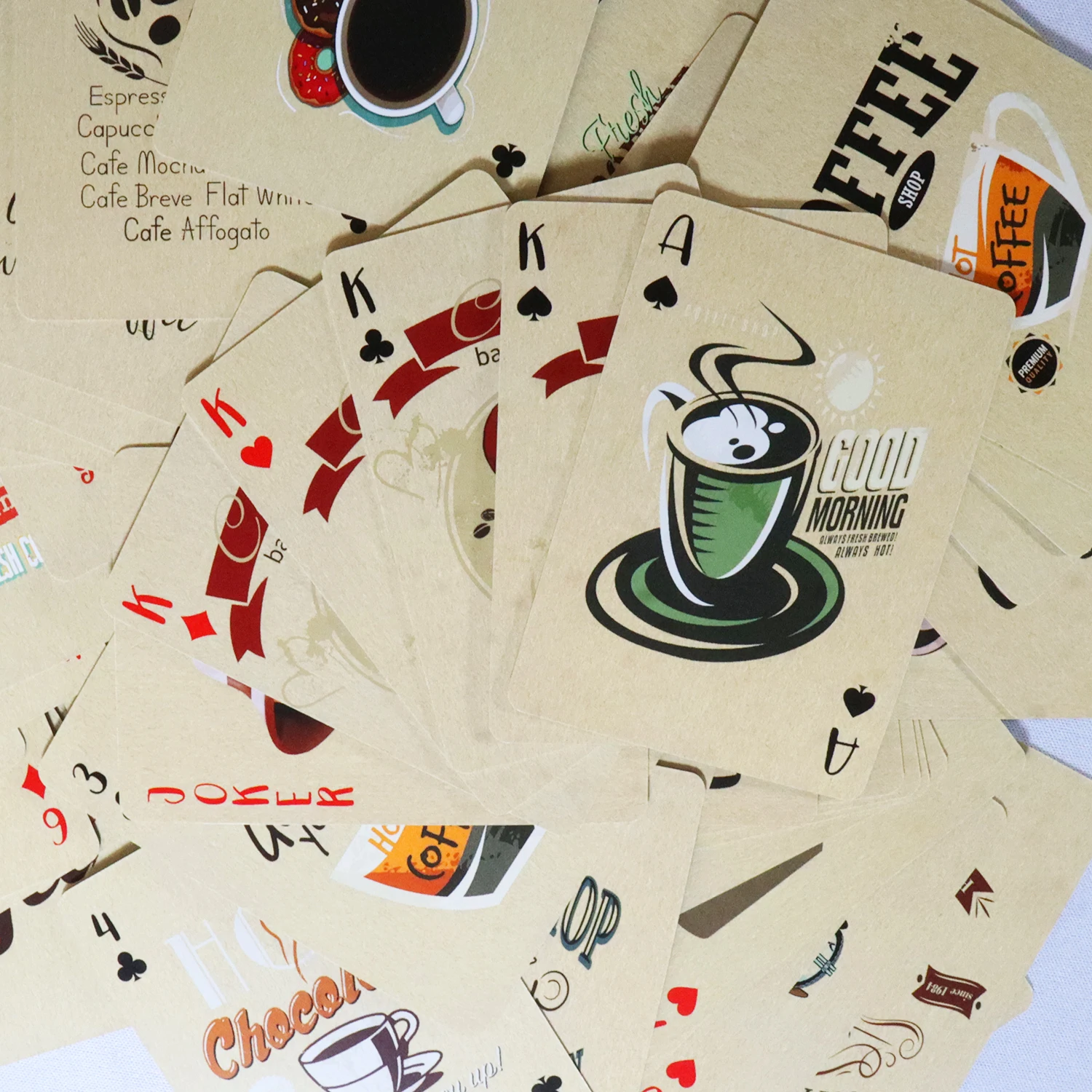 Coffee Paper Playing Cards Vin - Board Game Yearbook ulasan dan harga