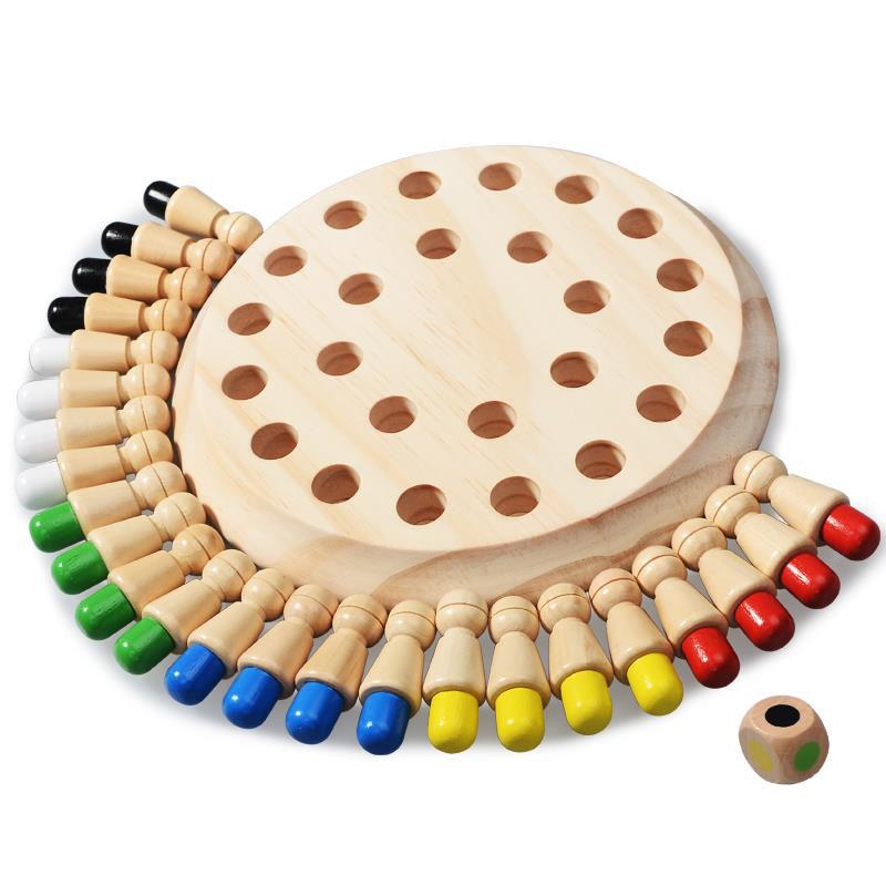Wooden Puzzle Toys  Montessori - Board Game Of Life ulasan dan harga