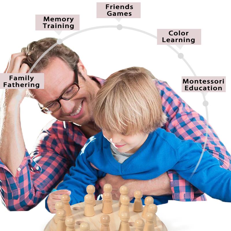 Wooden Puzzle Toys  Montessori - Board Game Of Life ulasan dan harga
