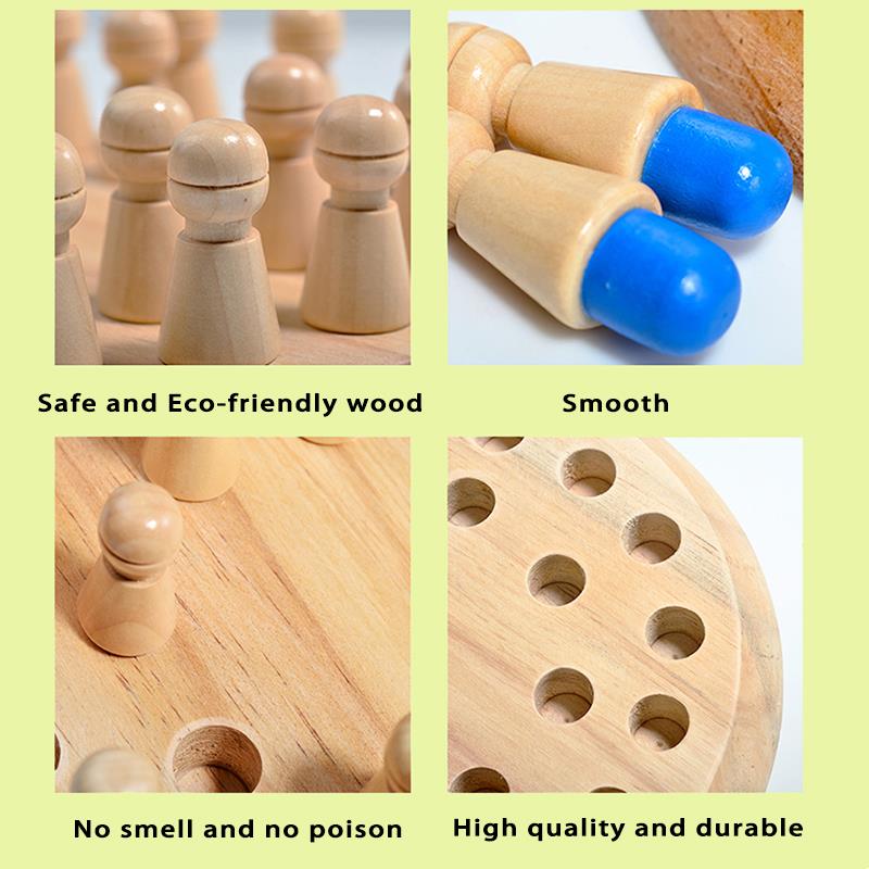 Wooden Puzzle Toys  Montessori - Board Game Of Life ulasan dan harga