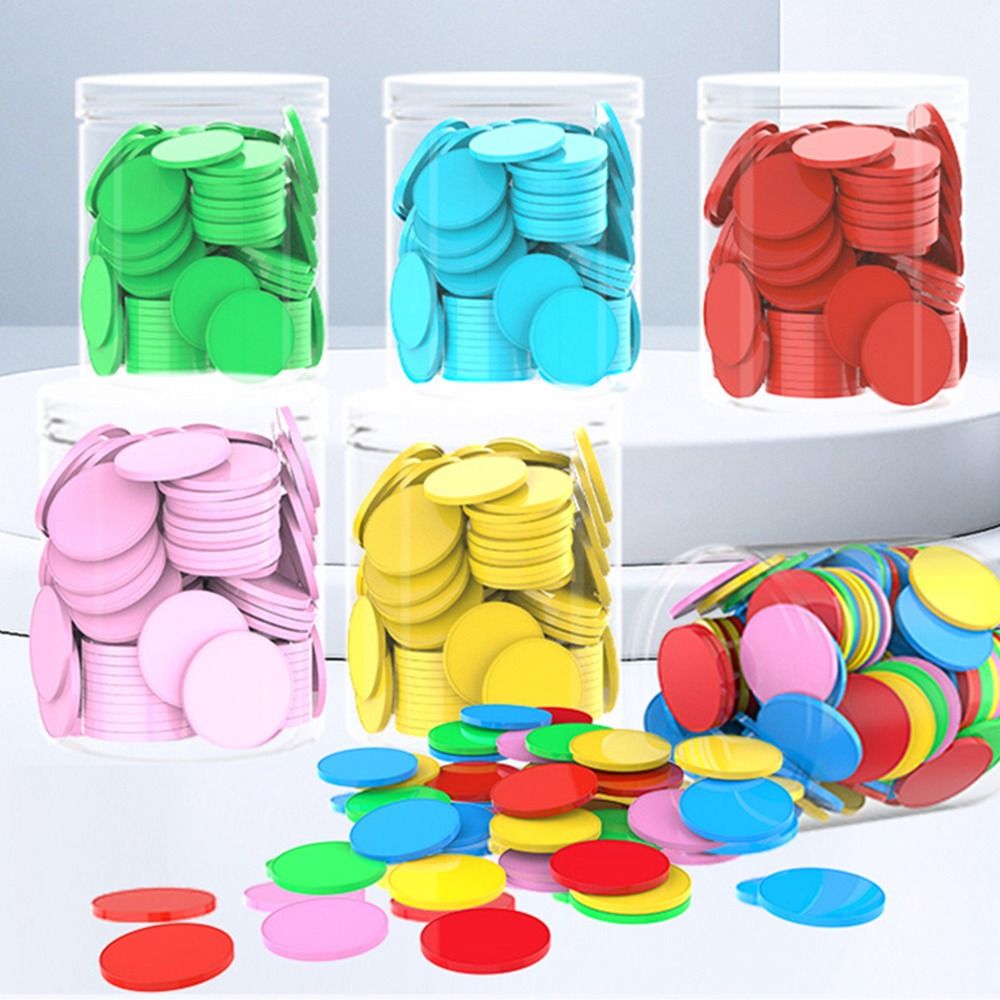 100pcs Plastic Counting Chips  - Board Game Hegemony ulasan dan harga