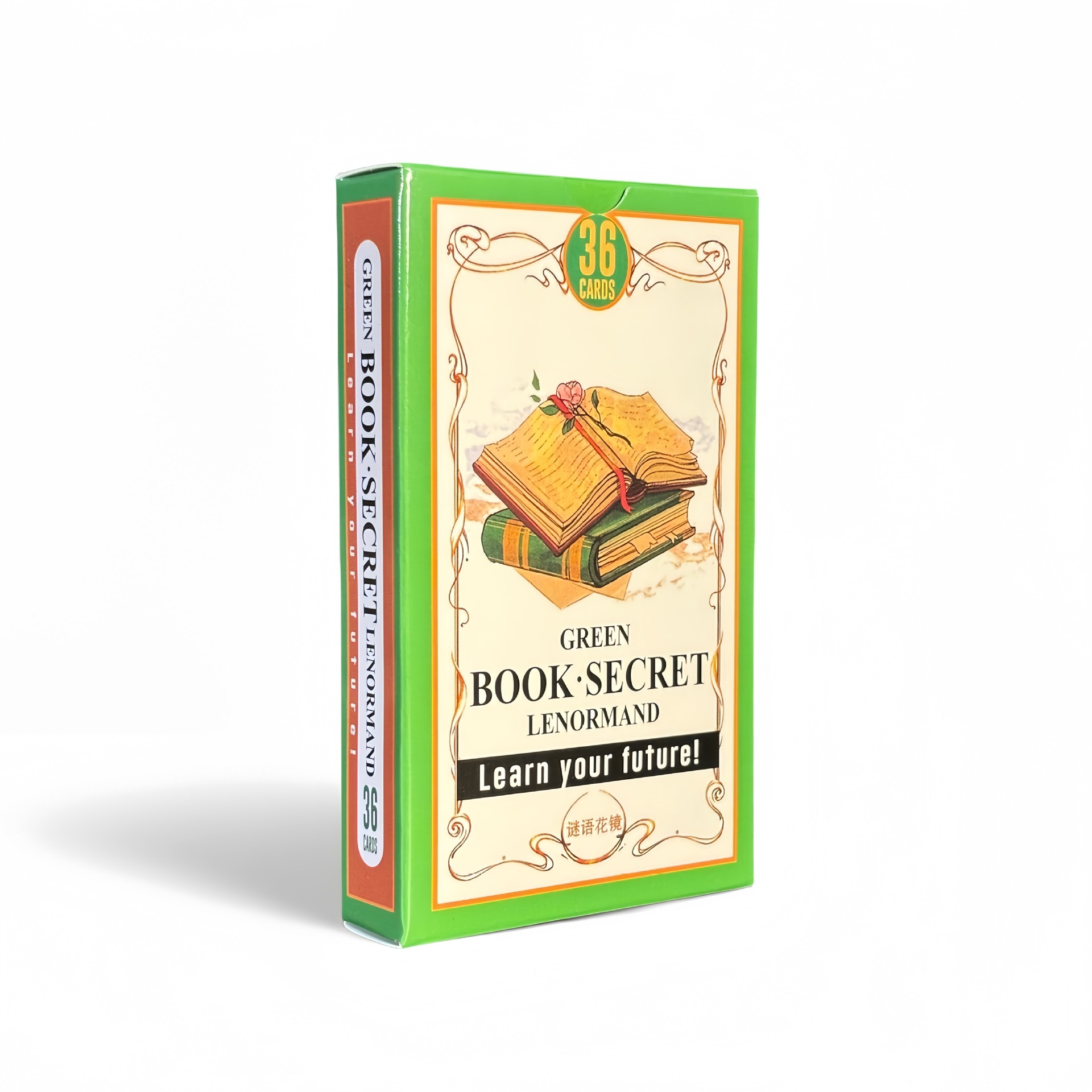 36PCs Green Book Secret Lenorm - Board Game Yearbook ulasan dan harga
