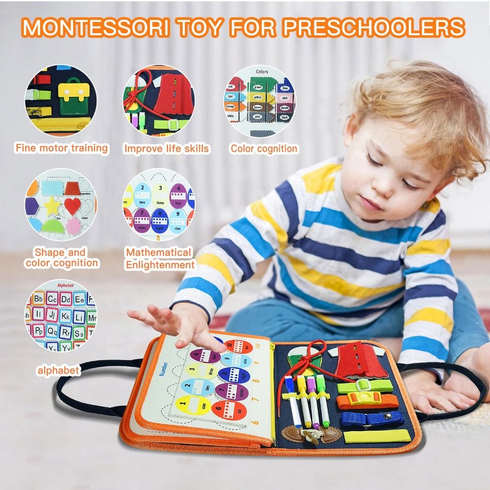 Creative Cute Felt Busy Board  - Board Game Of Life ulasan dan harga