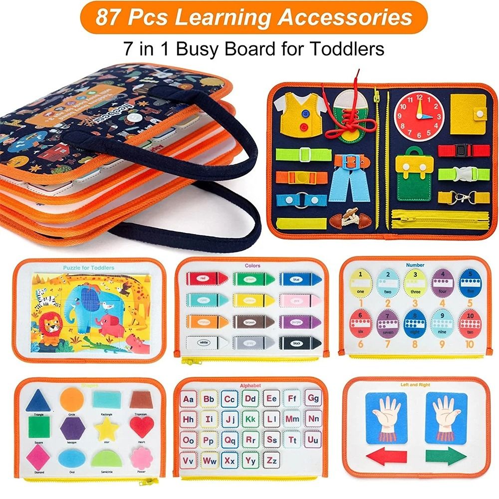 Creative Cute Felt Busy Board  - Board Game Of Life ulasan dan harga