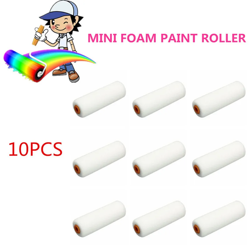 10PCS 100mm Mini White Durable - Miniature Painting Set ulasan dan harga