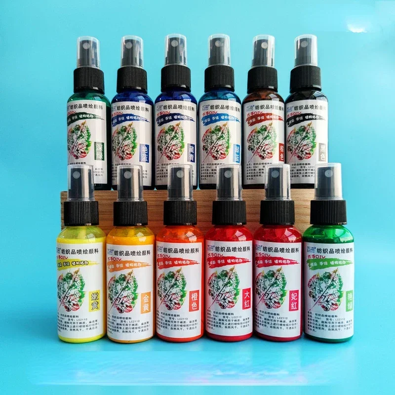 New 50ml/bottle 12colors Texti - Miniature Painting Set ulasan dan harga
