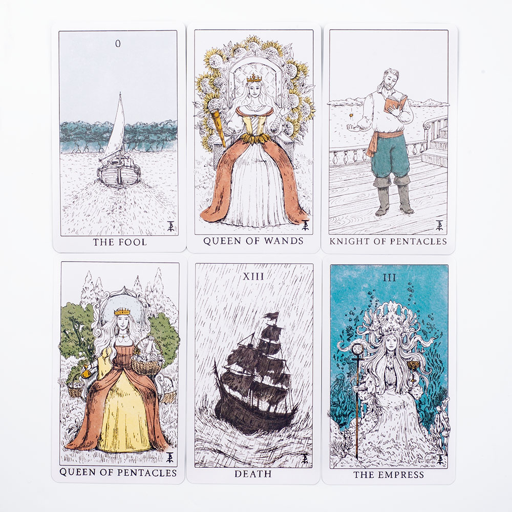 Ocean Themed Tempest Tarot  De - Board Game Of Life ulasan dan harga