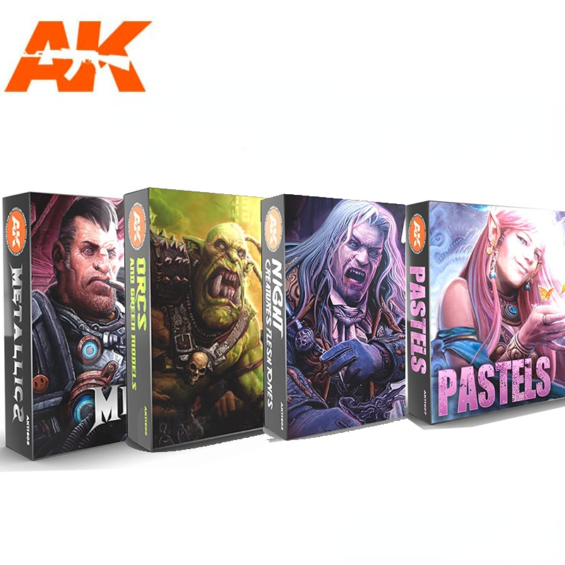 AK Interactive 3rd Generation  - Miniature Painting Set ulasan dan harga